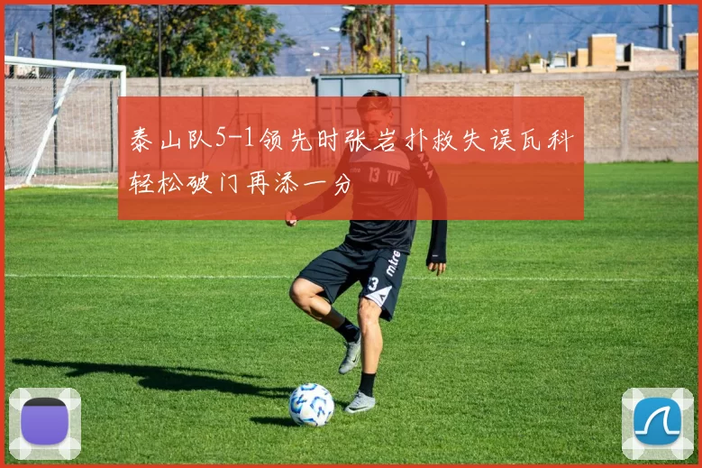 泰山队5-1领先时张岩扑救失误瓦科轻松破门再添一分